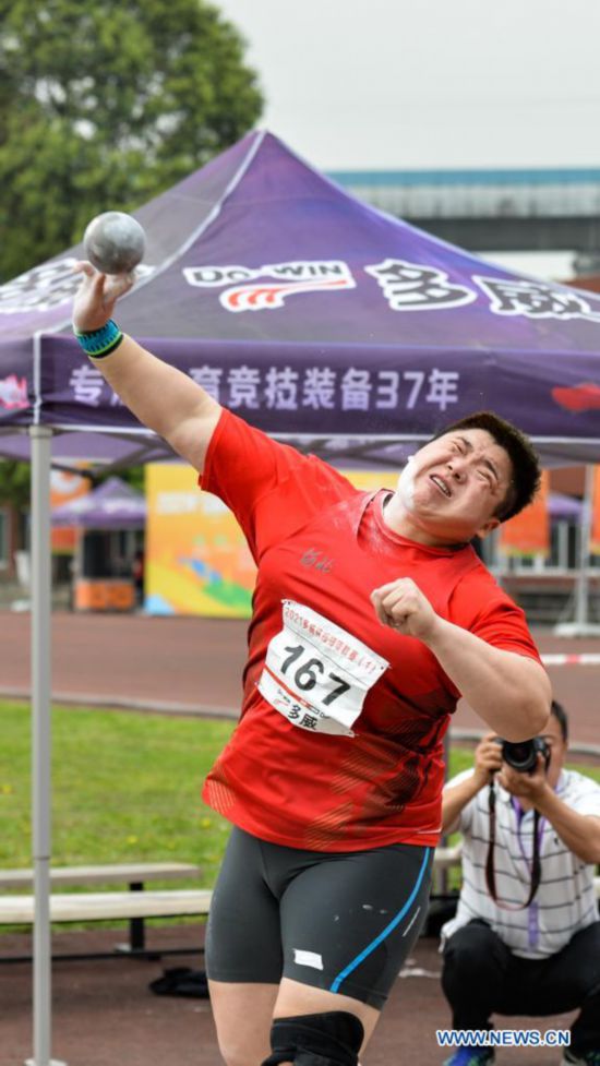 Highlights of 2021 Chinese athletics throw event (3) - People's Daily ...