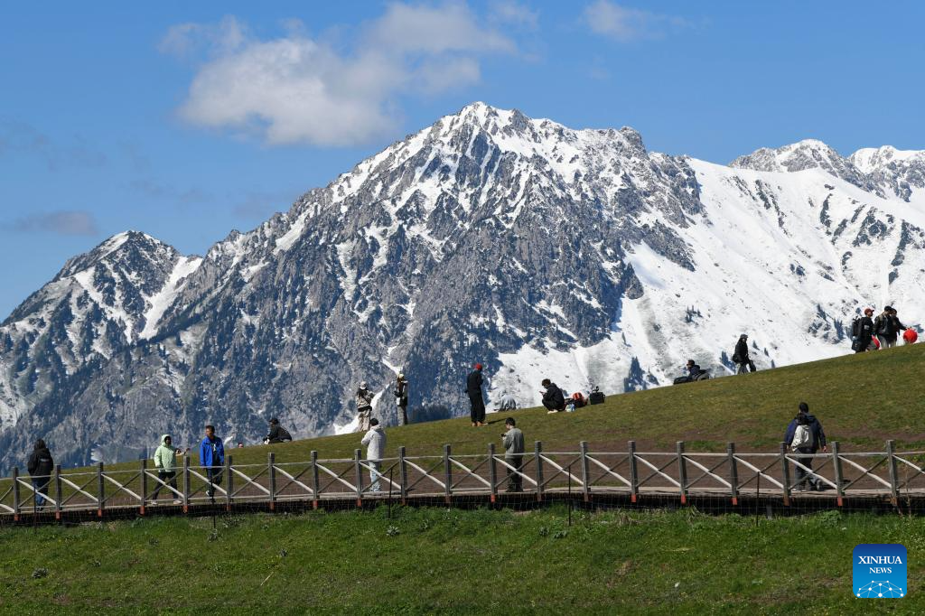 Scenery at Guozigou in China's Xinjiang